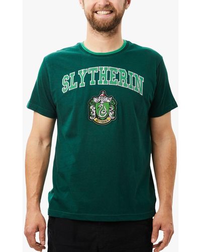 Fabric Flavours Harry Potter Slytherin House T-shirt - Green