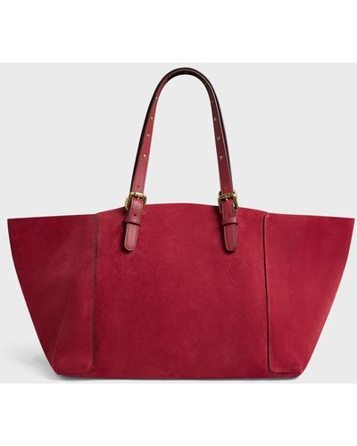 Gerard Darel Simple Leather Bag - Red