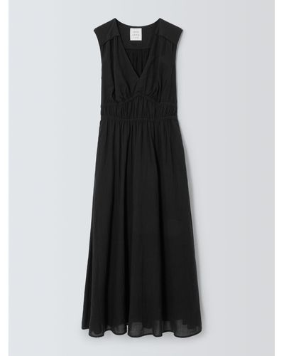 White Stuff Tallie Jersey Dress, Black at John Lewis & Partners