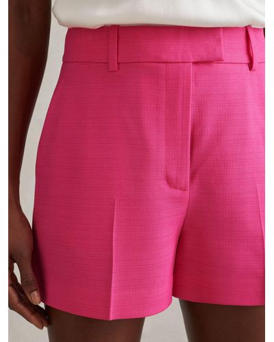 Reiss Hewey Tailored Shorts - Pink