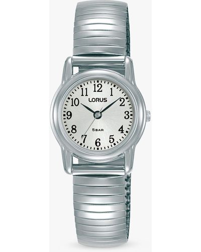 Lorus Rrx33hx9 Heritage Bracelet Strap Watch - White