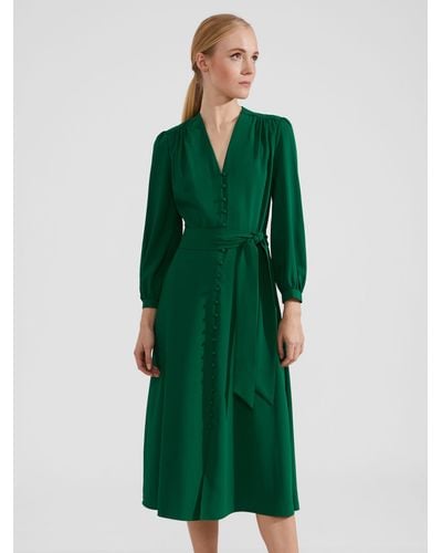 Hobbs Magnolia Dress - Green