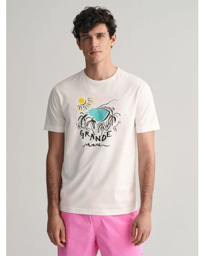 GANT Seasonal Print T-shirt - Multicolour