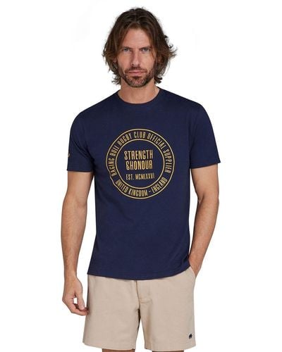 Raging Bull Rugby Club T-shirt - Blue