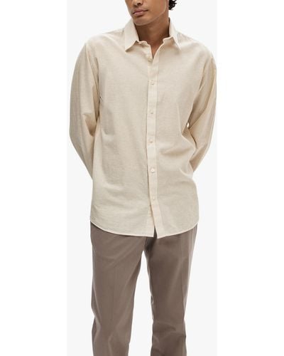 SELECTED Linen Shirt - Natural