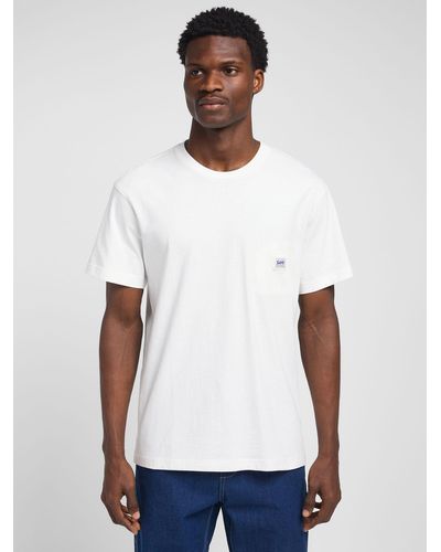 Lee Jeans Cotton T-shirt - White