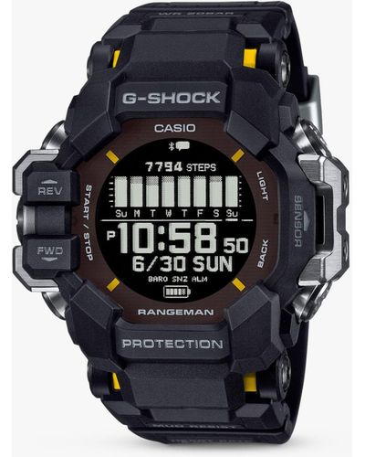G-Shock G-shock Rangeman Solar Resin Strap Watch - Black