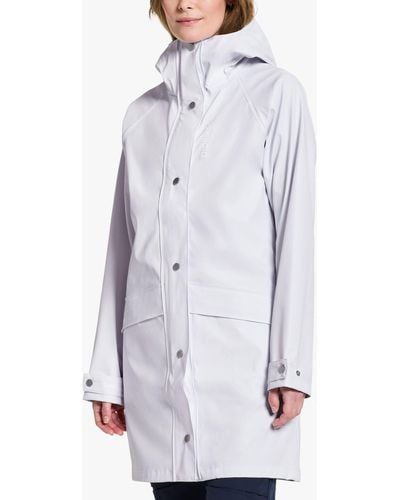 Didriksons Ellywn Straight Fit Parka - White