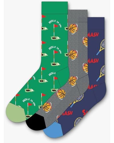 Happy Socks Hs By Sport Socks - Green