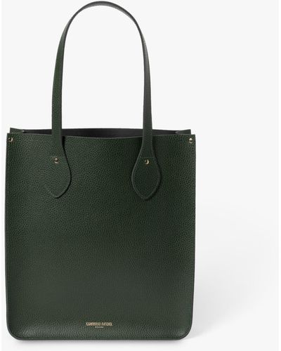 Cambridge Satchel Company Tote Leather Bag - Green