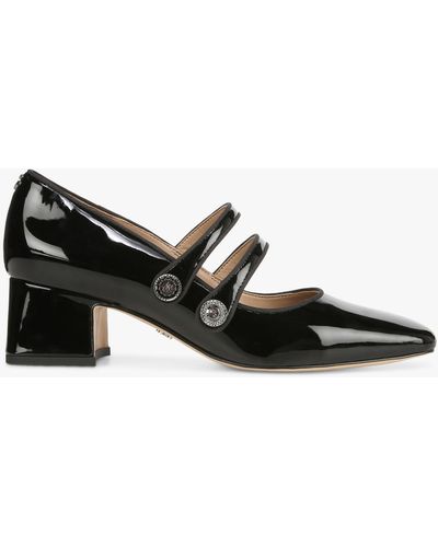 Sam Edelman Tahira Heeled Mary Jane Shoes - Black