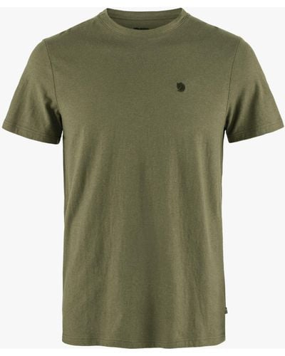 Fjallraven Comfortable Short Sleeve T-shirt - Green