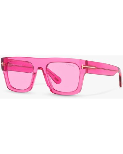 Tom Ford Tr001029 Rectangular Sunglasses - Pink