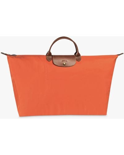 Longchamp Le Pliage Original Medium Travel Bag - Orange