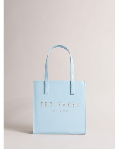 Ted Baker Crinion Crinkle Small Icon Bag - Blue
