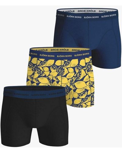 Björn Borg Cotton Stretch Boxers - Blue