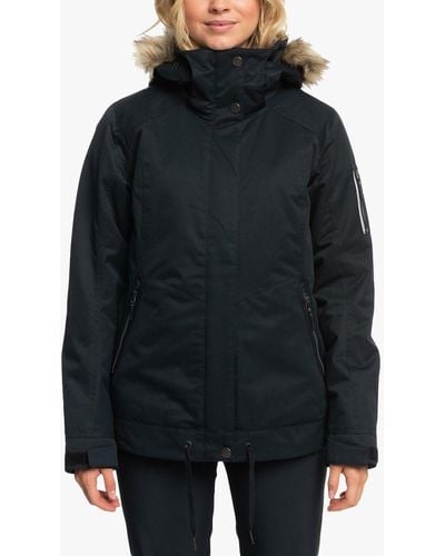 Roxy Meade Waterproof Snow Jacket - Black