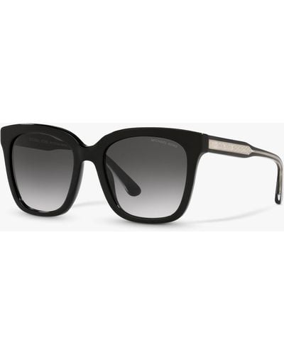 Michael Kors Mk2163 San Marino Square Sunglasses - Black