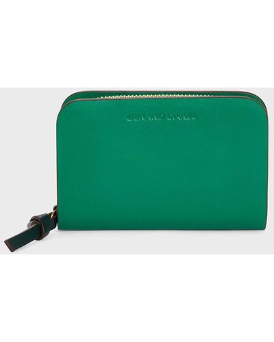 Gerard Darel Mini Leather Wallet - Green