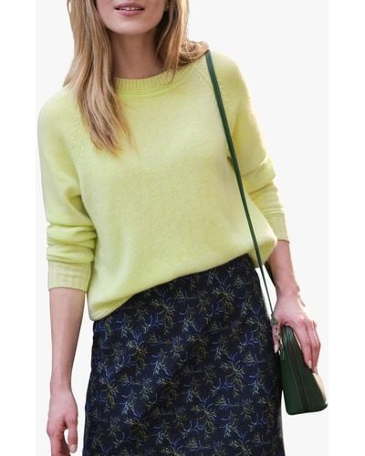 Pure Collection Lofty Cashmere Jumper - Green
