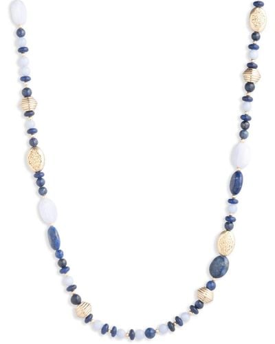 Ralph Lauren Lauren Gemstone Beaded Necklace - Multicolour