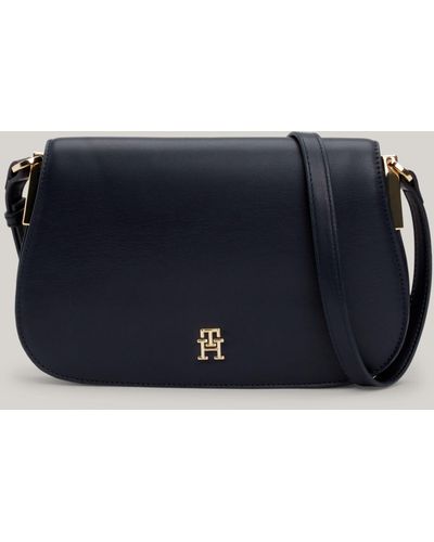 Tommy Hilfiger Spring Chic Flapover Crossbody Bag - Blue