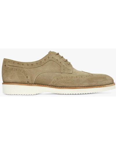 Oliver Sweeney Baberton Suede Casual Brogues - White