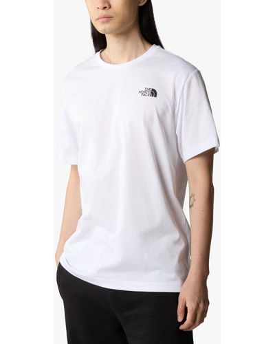 The North Face Redbox Logo Short Sleeve T-shirt - White