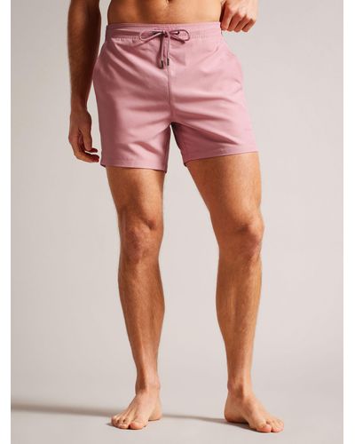 Ted Baker Hiltree Swimming Trunks - Pink