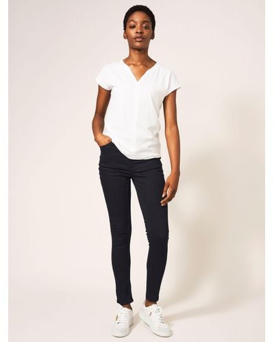 White Stuff Amelia Skinny Jeans - Natural