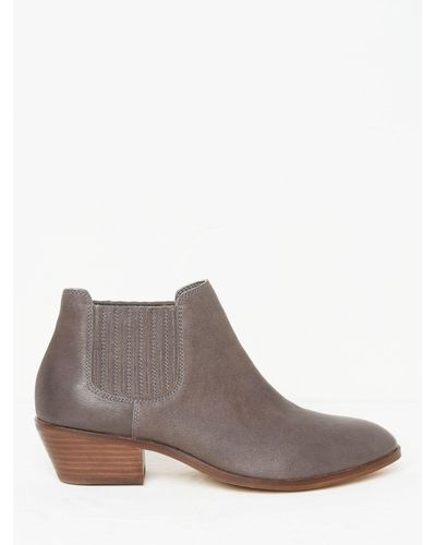 FatFace Ava Western Ankle Boots - Brown