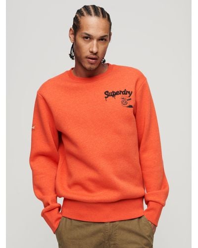 Superdry Workwear Trade Jumper - Orange