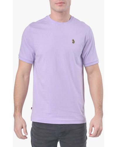 Luke 1977 Traff Logo T-shirt - Purple