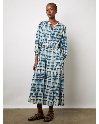 Gerard Darel Ellya Midi Dress - Blue