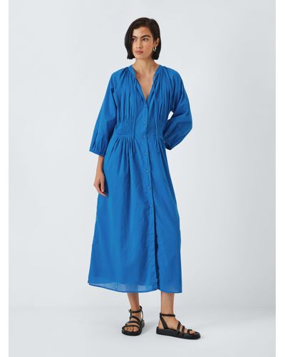 Leon & Harper Roudy Midi Dress - Blue