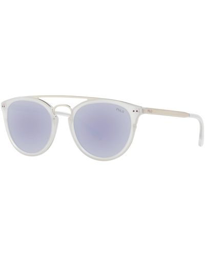 Ralph Lauren Polo Phantos Sunglasses - White
