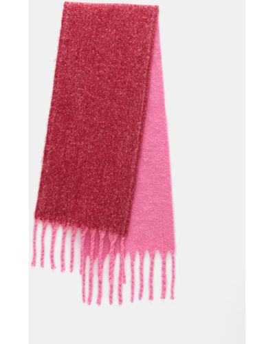 Hush Asher Two-tone Scarf - Pink