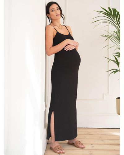 Seraphine Heather Maxi Maternity Dress - Natural