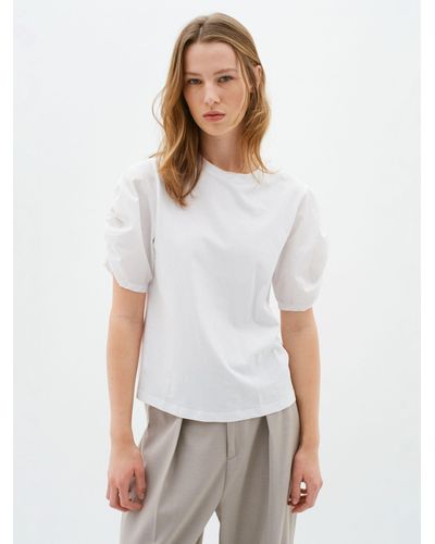 Inwear Payana Organic Cotton Short Sleeve T-shirt - White