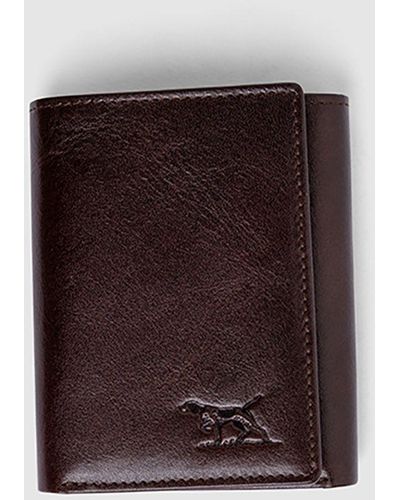 Rodd & Gunn Wesport Leather Tri-fold Wallet - Brown