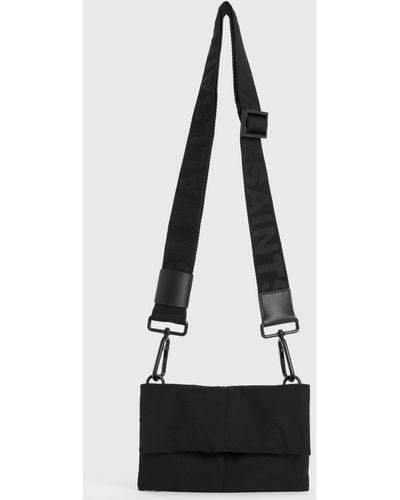 AllSaints Ezra Nylon Crossbody Bag - White