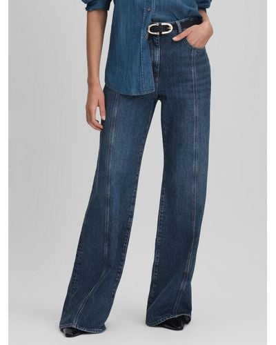 Reiss Juniper Flared Jeans - Blue