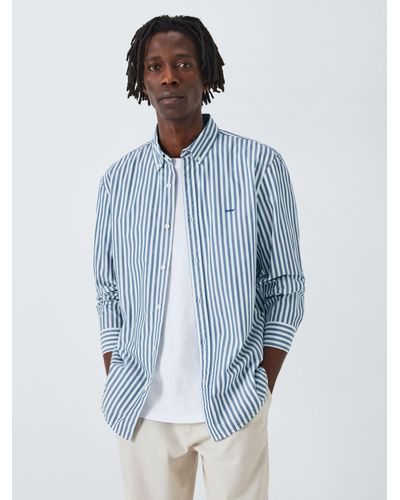 Levi's Authentic Striped Cotton Shirt - Blue