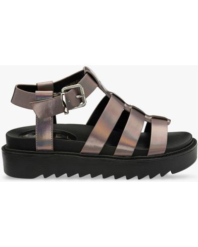 Ravel Oakley Flatform Sandals - Black