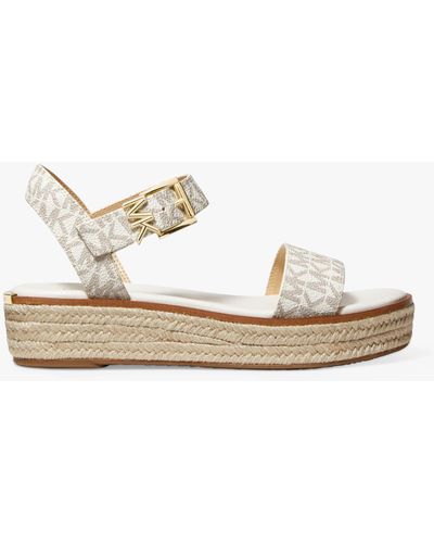 Michael Kors Michael Richie Espadrille Sandals - White