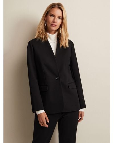 Phase Eight Devin Ponte Blazer - Black