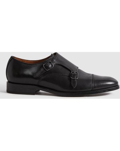Reiss Amalfi Monk Shoes - Black