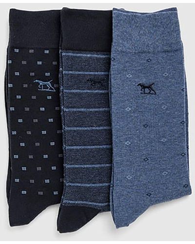 Rodd & Gunn Seafcliff Socks - Blue