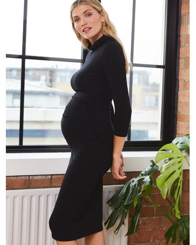 Isabella Oliver Grayson Maternity Dress - Black