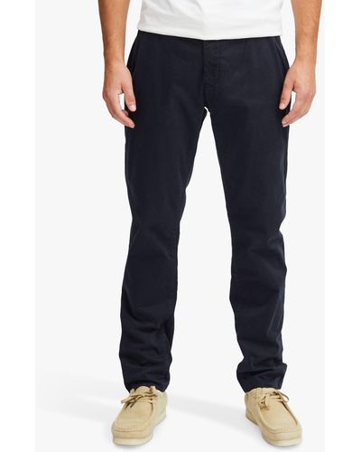 Casual Friday Viggo Slim Fit Chino Trousers - Blue